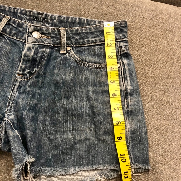 Banana Republic Jean Cut Offs - Picture 6 of 7